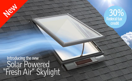 VELUX Fresh Air Skylight